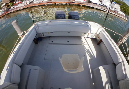 Cancun fishing boat